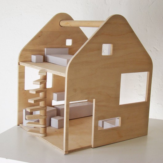 domek dla lalek drewno