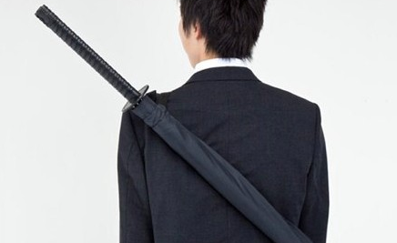 miecz samuraja parasol