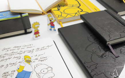 notes moleskine the simpsons