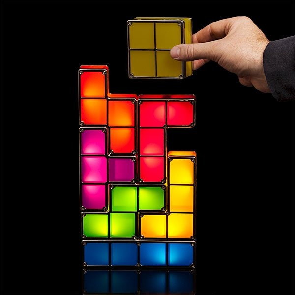 lampka klocki tetris