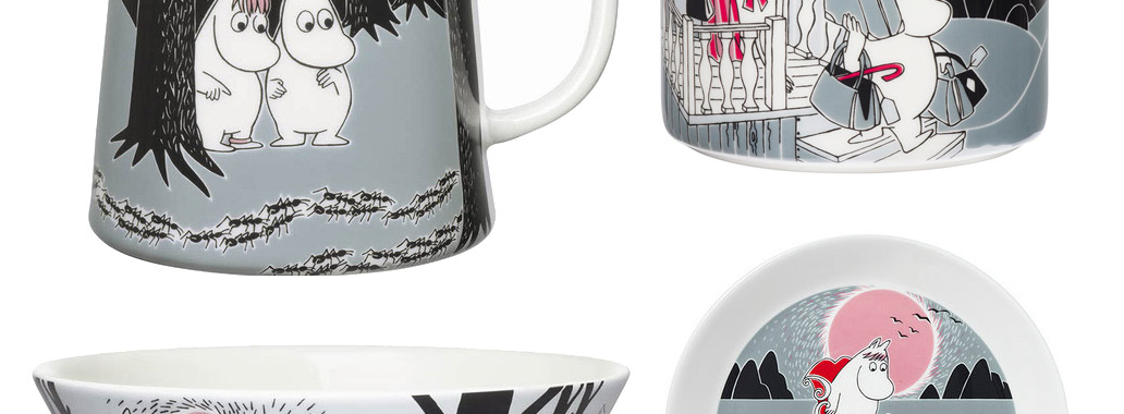 naczynia muminki Arabia Finland