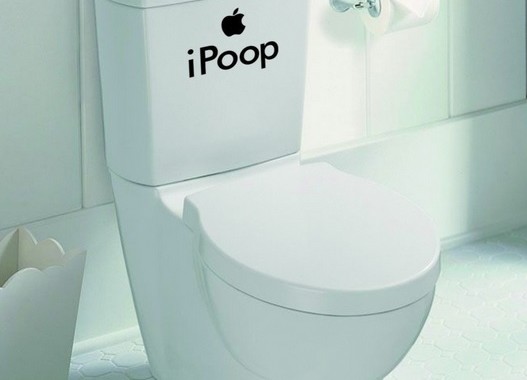 zabawna naklejka na wc IPoop