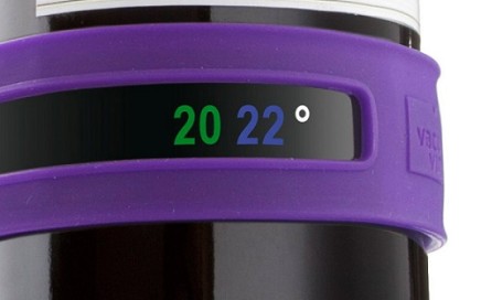 silikonowy termometr do wina Vacu vin