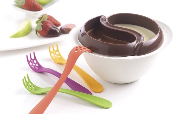 czekoladowe fondu jin yang od Mastrad