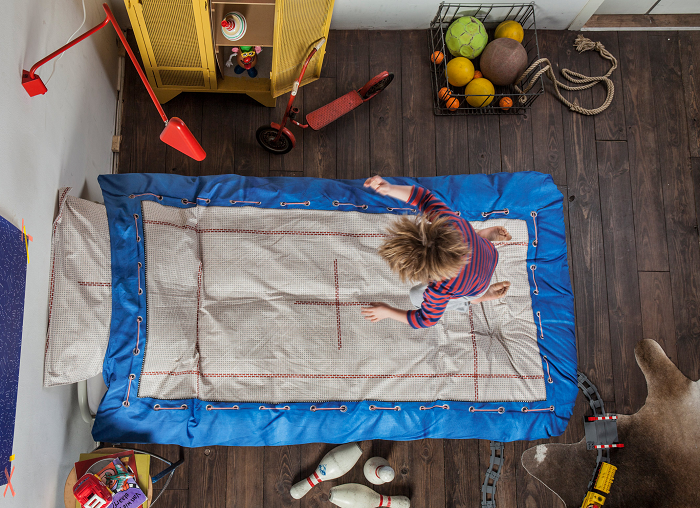 Dziecięca pościel trampolina SNURK