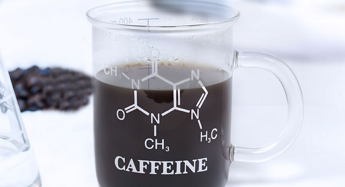 kubek chemika kofeina