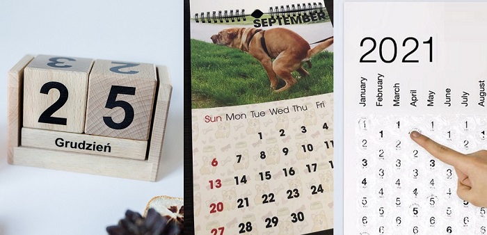 10 Ciekawych kalendarzy na Nowy Rok