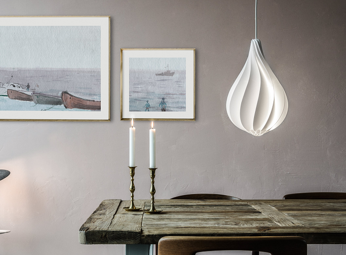 Lampa Alva w kształcie kropli by Vita Copenhagen