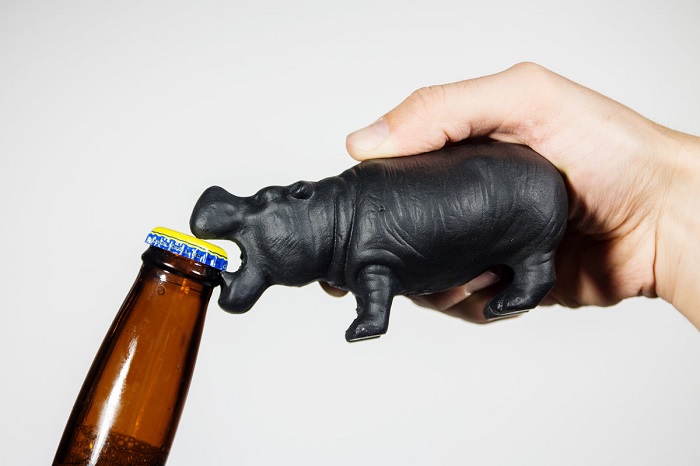 Otwieracz do butelek Hipopotam SuckUK