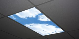 Panel sufitowy ze słonecznym niebem Skypanels