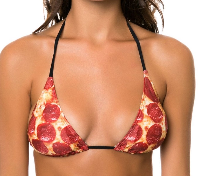pizza bikini