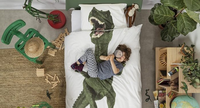 posciel dinozaur snurk