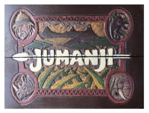 Ręcznie wykonana replika gry Jumanji
