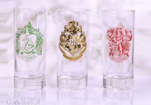 Zestaw szklanek Harry Potter - Herby