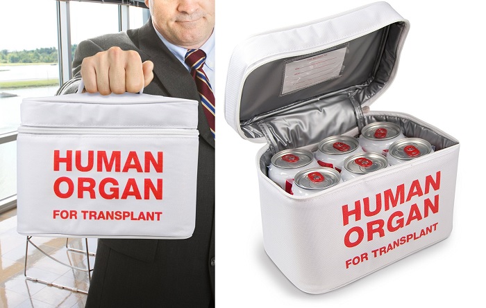 Chłodząca torba na lunch Human Organ For Transplant